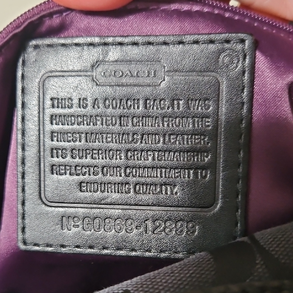 Coach Y2K EUC Patchwork Shoulder Bag - image 7